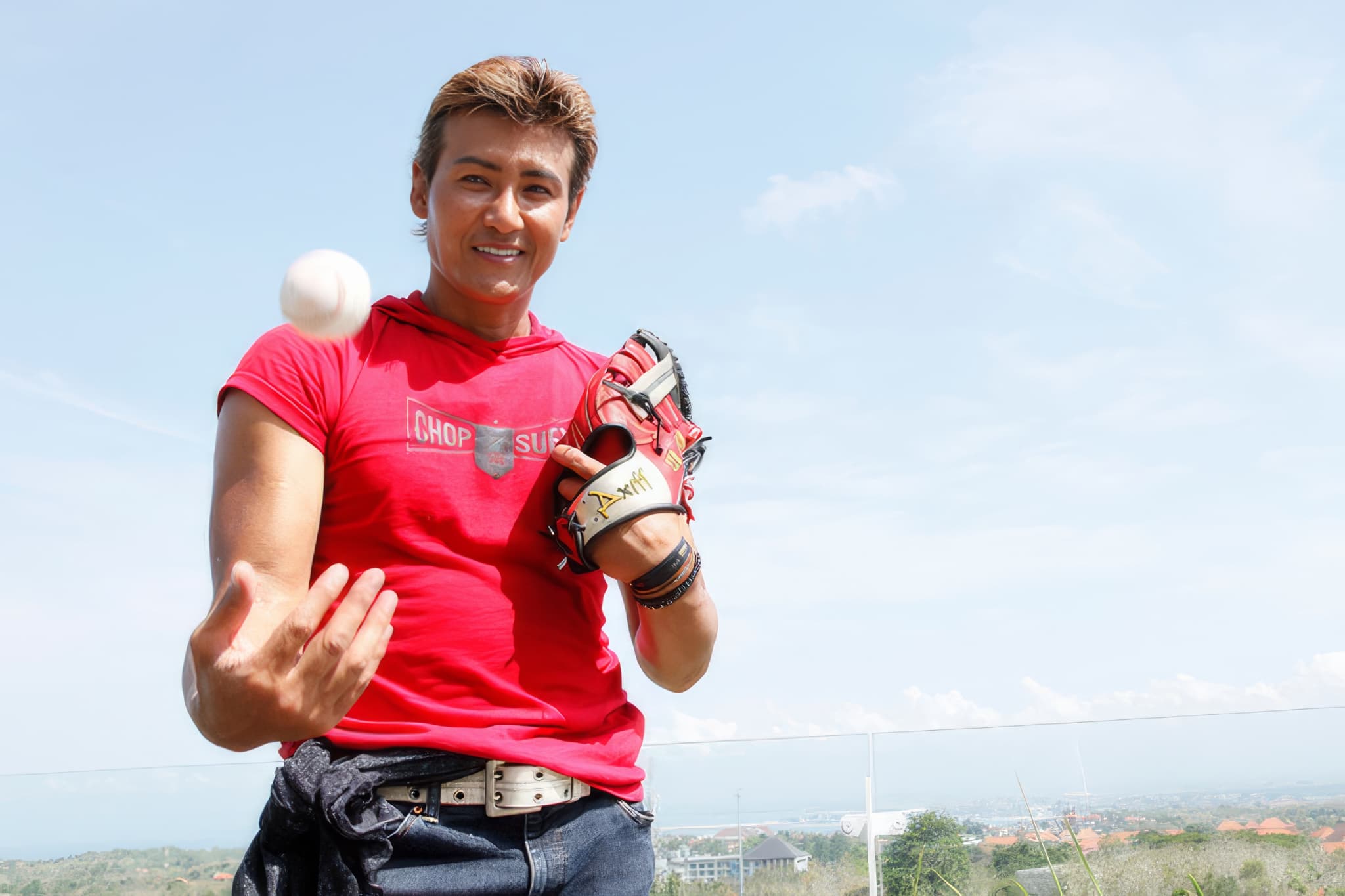 新庄剛志バリ島での生活風景