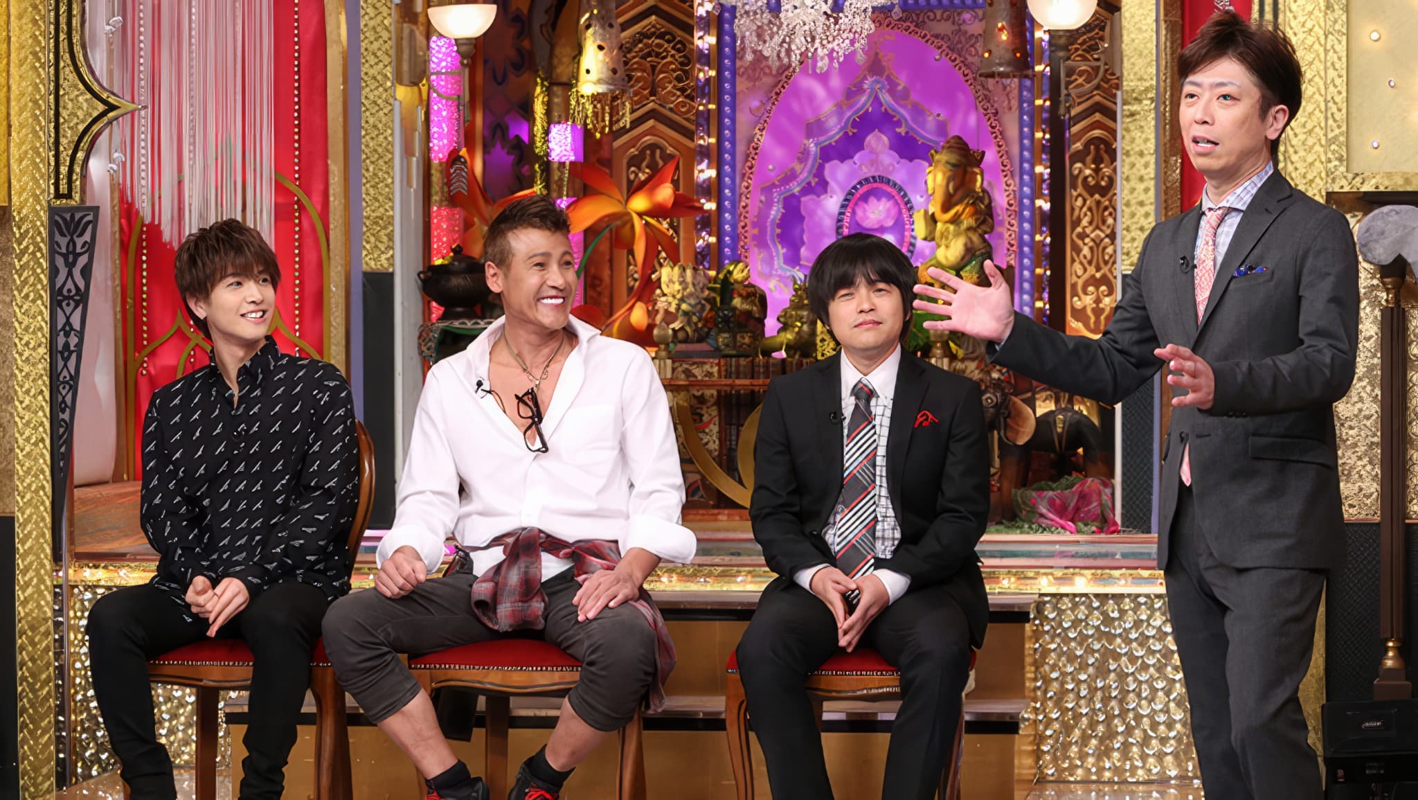 新庄剛志バラエティー番組出演時の画像